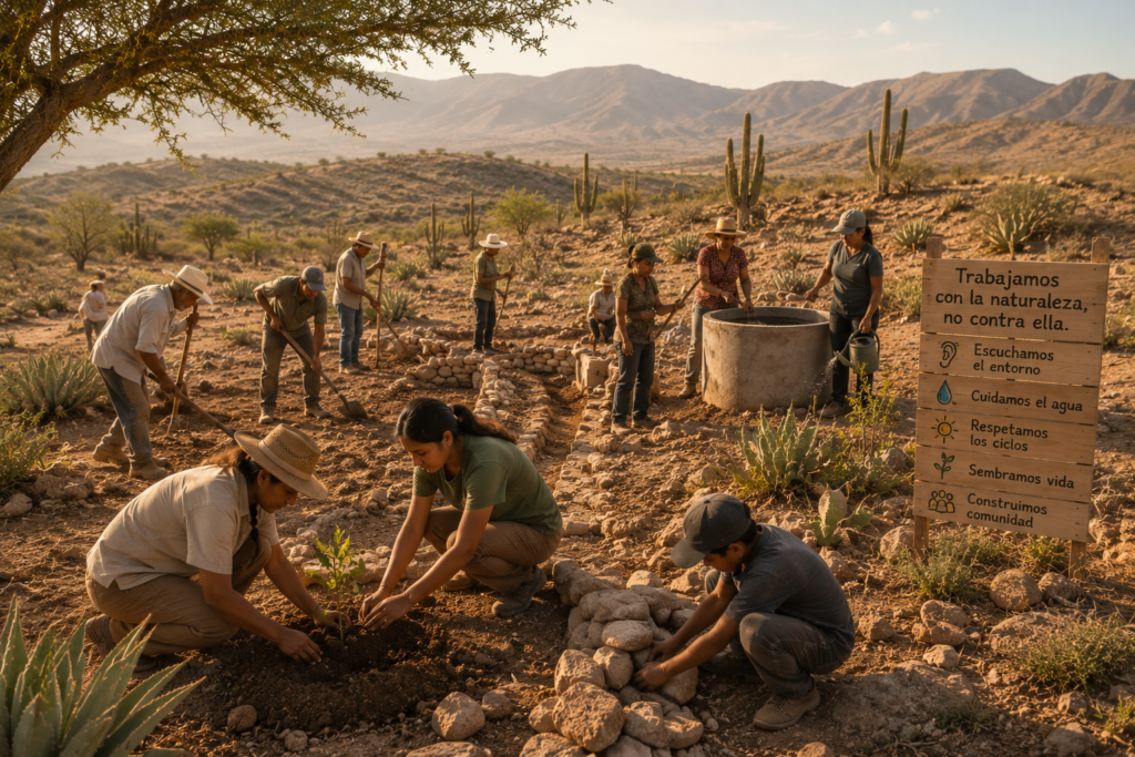 ¿Cómo se construye comunidad siguiendo el ritmo de la naturaleza?